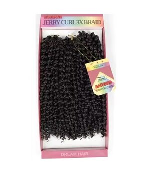 Savanna Jerry Curl 3X Braid DREAM HAIR 10 inch