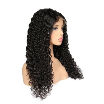 Brazilian Remy Deep Wave Lace Front Wig