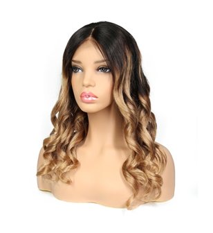 Brazilian Remy Wavy Lace Front Wig