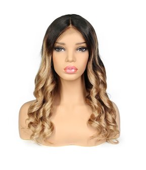 Brazilian Remy Wavy Lace Front Wig