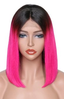 Brazilian Bob Lace Front Wig Straight