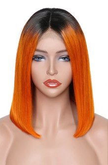 Brazilian Bob Lace Front Wig Straight