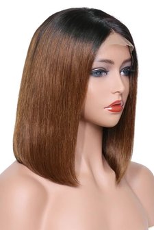 Brazilian Bob Lace Front Wig Straight