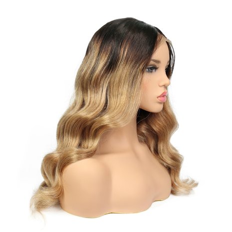 Brazilian Remy Wavy Lace Front Wig