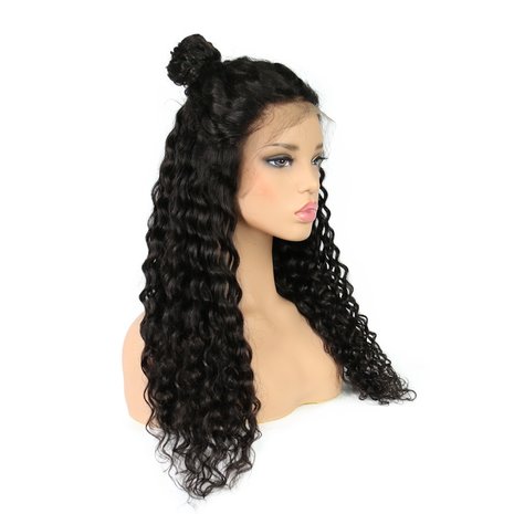 Brazilian Remy Deep Wave Lace Front Wig