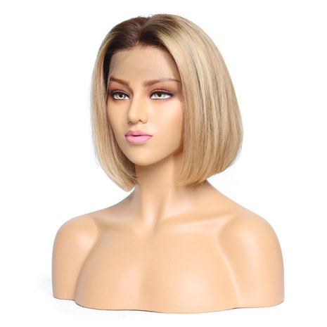 Brazilian Bob Lace Front Wig Straight