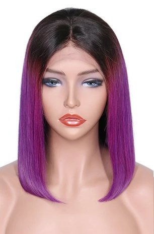 Brazilian Bob Lace Front Wig Straight