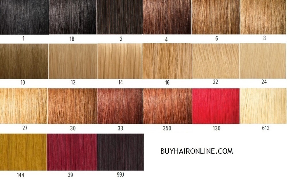 Kleurenkaart - Buy Hair