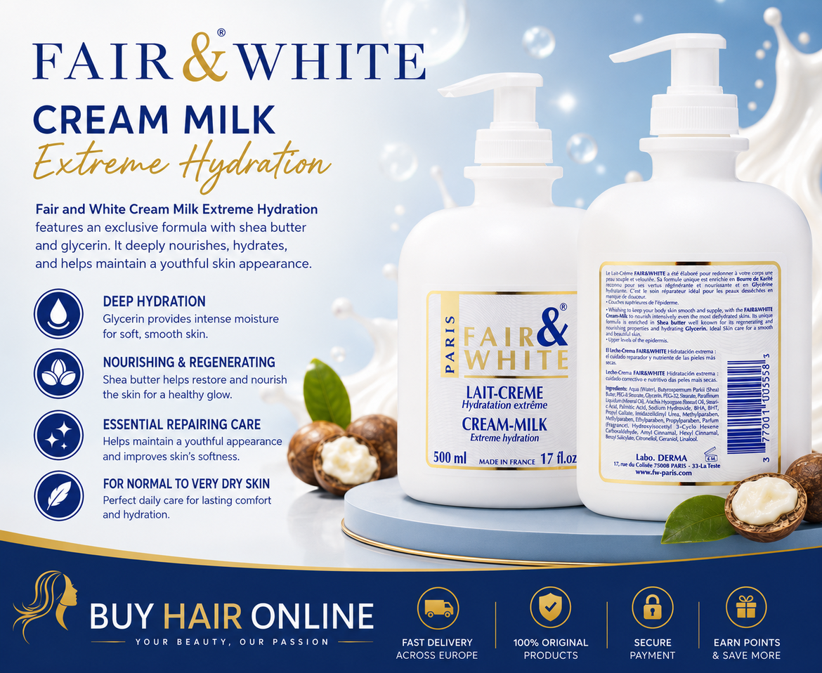 Deep hydration with shea butter and glycerin for soft, smooth skin.