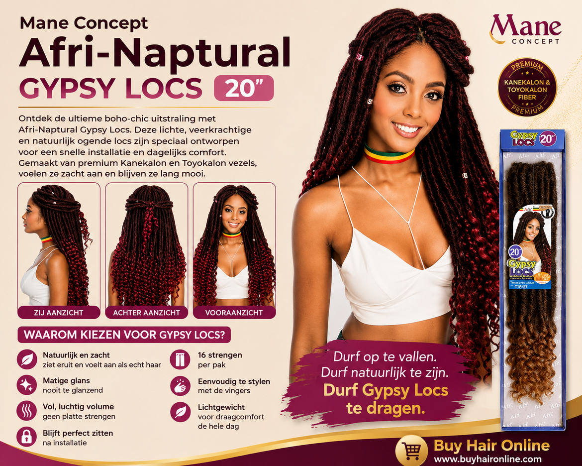 De perfecte locs voor een moeiteloze look.