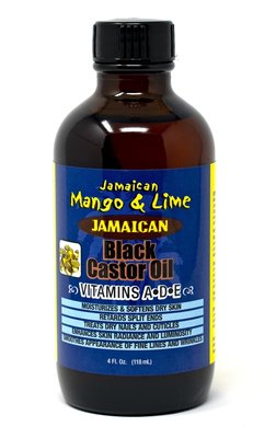 Jamaican Mango and Lime Black Castor Oil Vitamins A-D-E 118ml