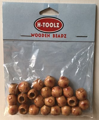 H-toolz Wooden Beadz 24st.