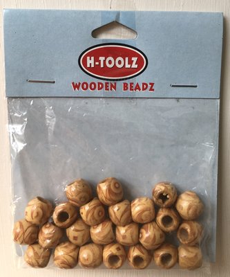H-toolz Wooden Beadz 24st.