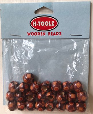 H-toolz Wooden Beadz 24st.