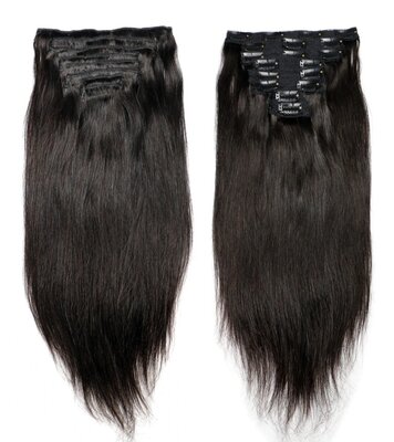 Brazilian Remy Straight Clip-Ins