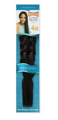 Impression Pre-stretched 4X Super Braid Bulk 86 inch