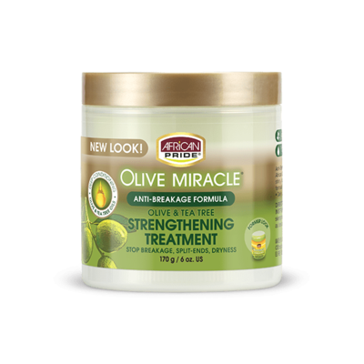 African Pride Olive Miracle Anti-Breakage Creme 170g