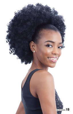 Freetress Equal Drawstring Ponytail Natural Fro