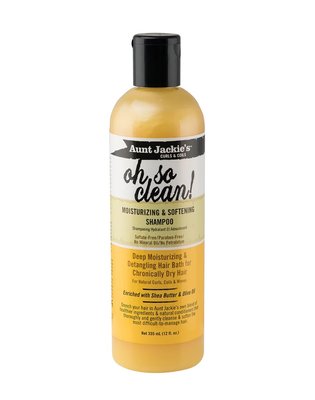 Aunt Jackie's Curls & Coils Oh So Clean! Moisturizing & Softening Shampoo 355ml