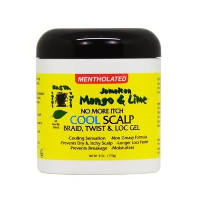 Jamaican Mango & Lime No More Itch Cool Scalp Braid, Twist & Loc Gel 170g
