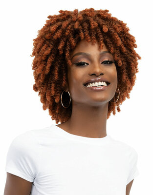 Janet Collection Natural Curly  - Natural Afro Kane Wig