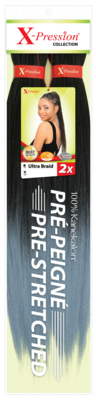 X-Pression Collection Ultra Braid 2x Pre-stretched 46 inch