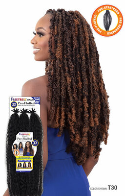 FreeTress Braid 3X Pre-fluffed Water Poppin’ Twist 28 inch