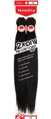 Outre Twisted Up 2X DIY Pre-Stretched 50 inch