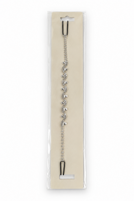 Zilverkleurig Haarketting
