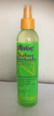 Motions Salon Herbals Enhancing oil sheen spray - Rosemary 354ml