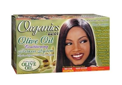 Africa's Best Organics Olive Oil Conditioning Relaxer Kit Super