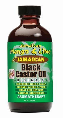 Jamaican Mango & Lime Black Castor Oil Rosemary 118ml