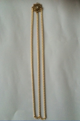 Goudkleurige Haarketting