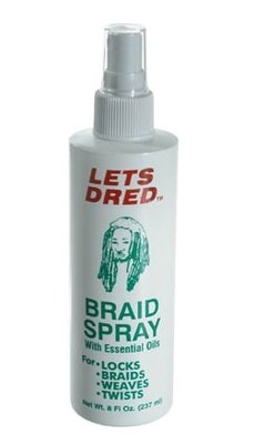 Lets Dred Braid Spray and Essential Oils 237ml