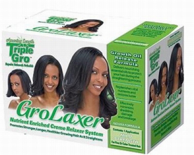 Triple Gro GroLaxer Nutrient Enriched Creme Relaxer System Regular