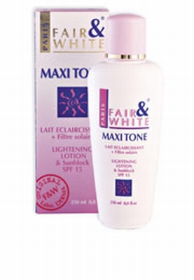 Fair & White Maxi Tone Lightening Lotion 250ml
