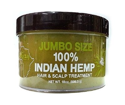 Kuza Jumbo Size 100% Indian Hemp Hair & Scalp Treatment 508.5g