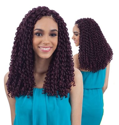 FreeTress Braid 3X Straw Set Curl 14 inch