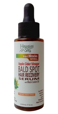 Hawaiian Silky 14-in-1 Miracles Natural Apple Cider Vinegar Bald Spot Hair Recovery Serum 52ml