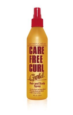 SoftSheen Carson Care Free Curl Gold Hair & Scalp Spray 237ml