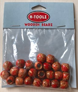 H-toolz Wooden Beadz 24pcs