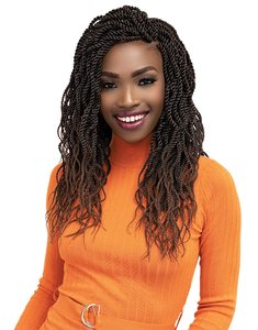 Janet Collection Nala Tress 3x Wavy Senegalese Twist Pre-Feathered 20 inch