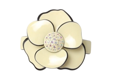 Rhinestone Flower Hair Clip