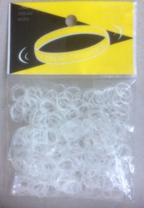 Transparant Rubber Bands 275pcs