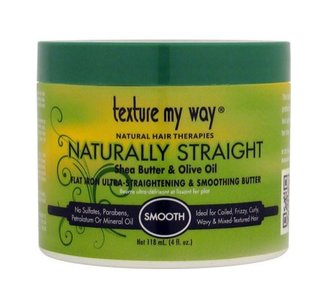 Texture My Way Naturally Straight Flat Iron Ultra-Straightening & Smoothing Butter 118ml