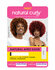 Janet Collection Natural Curly  - Natural Afro Kane Wig_