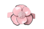 Rhinestone Flower Hair Clip_
