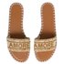 Amore Damesslippers met Kraaltjes_