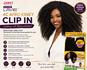 Janet Collection Encore La Vie 4C AFRO KINKY Clip In 12 inch 8PCS _