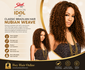 Sleek Fashion Idol 101 Classic Brazilian Hair New Nubian Weave 18 inch_